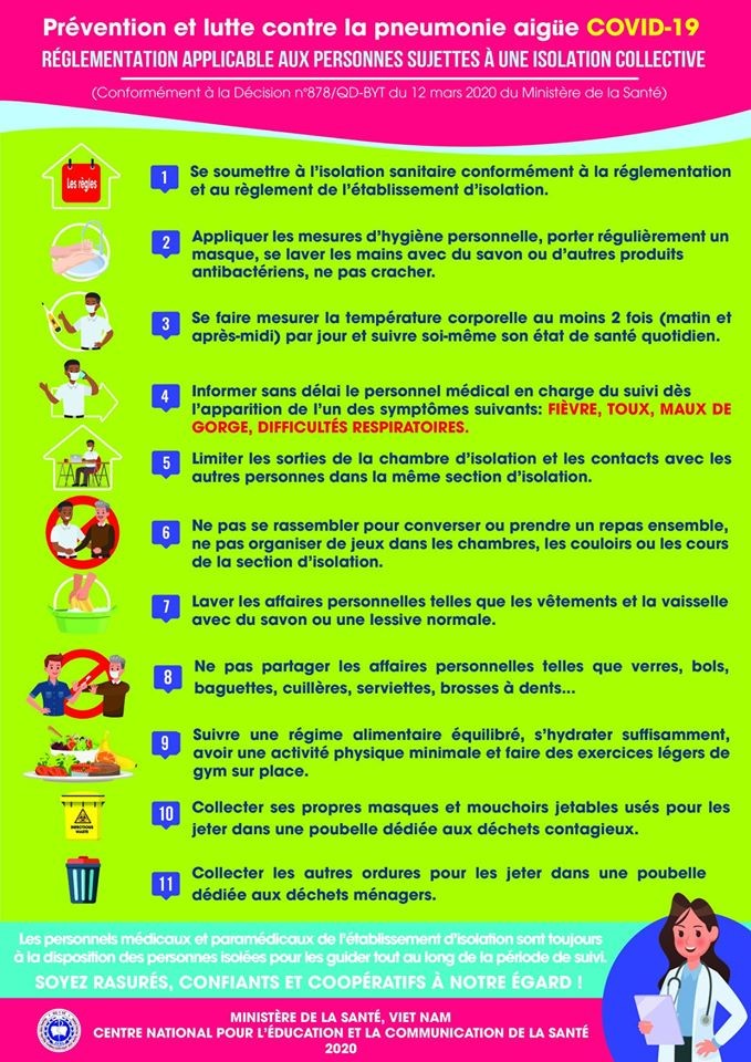 11 khuyến cáo của Bộ Y tế