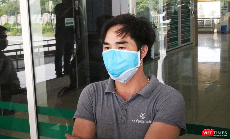 Bệnh nhân 137. Ảnh: Minh Thúy Bệnh nhân 137. Ảnh: Minh Thúy