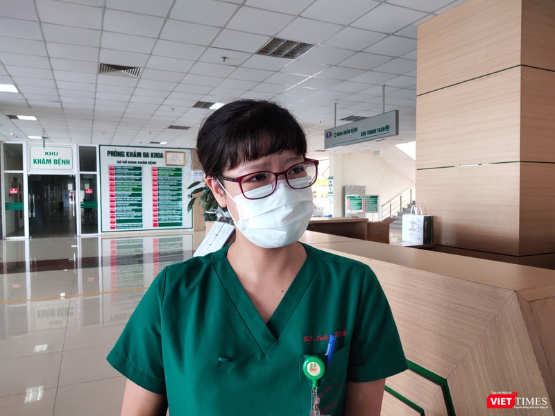 ThS. BS. Trần Thị Hải Ninh – Trưởng Khoa Nội tổng hợp, Bệnh viện Bệnh Nhiệt đới Trung ương cơ sở 2. Ảnh: Minh Thúy