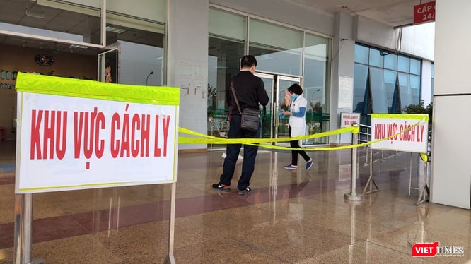 Khu vực cách ly tại Bệnh viện Bệnh Nhiệt đới Trung ương cơ sở 2. Ảnh: Minh Thúy