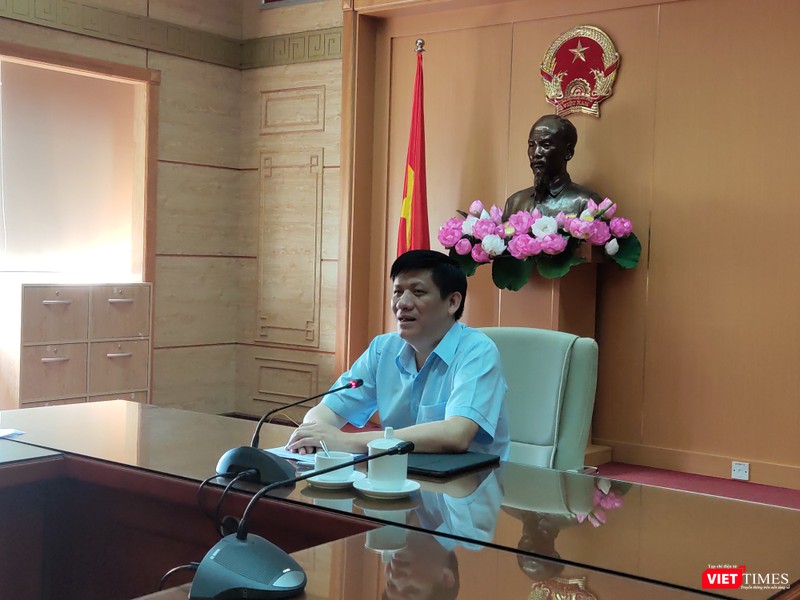 Thứ trưởng Thường trực Bộ Y tế Nguyễn Thanh Long nhấn mạnh: Khám, chữa bệnh từ xa được thực hiện trên tinh thần tự chủ, chủ động ở mỗi bệnh viện. Ảnh: Minh Thúy