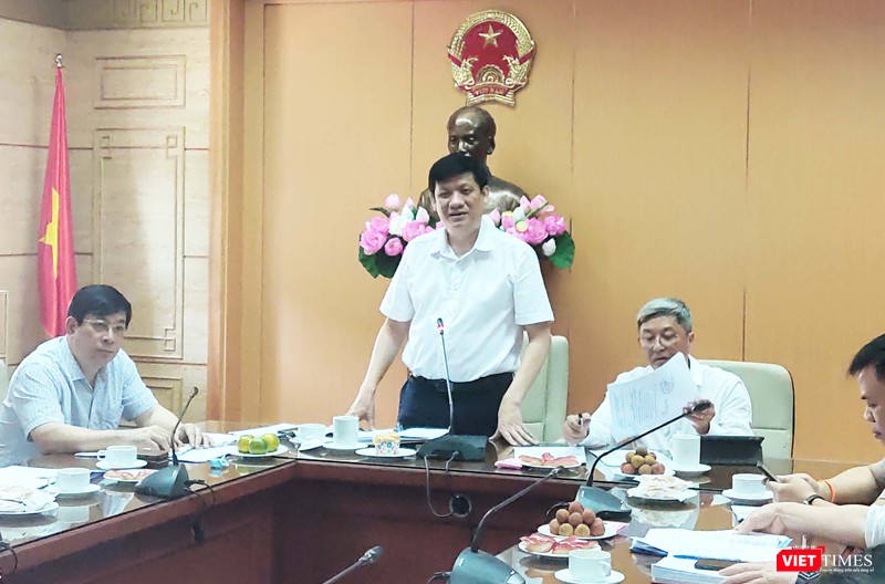 Thứ trưởng Bộ Y tế Nguyễn Thanh Long. Ảnh: Minh Thúy 