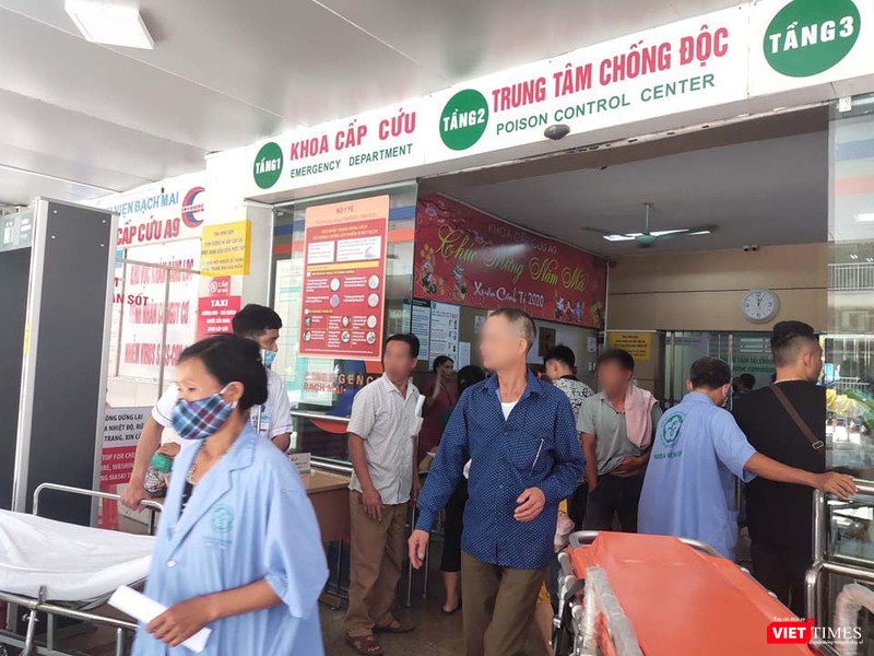 Trung tâm Chống độc, Bệnh viện Bạch Mai (Ảnh: Minh Thúy)