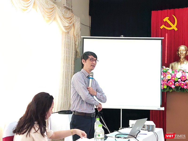 ThS. BS. Nguyễn Tuấn Lâm - cán bộ kỹ thuật của Tổ chức Y tế Thế giới tại Việt Nam (Ảnh: Minh Thúy)