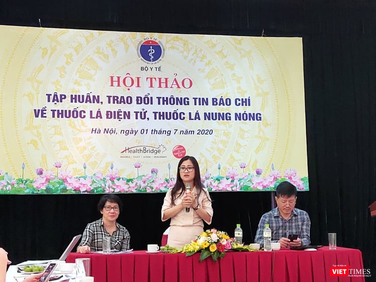 ThS. Trần Thị Trang - Phó Vụ trưởng Vụ Pháp chế, Bộ Y tế (Ảnh: Minh Thúy)