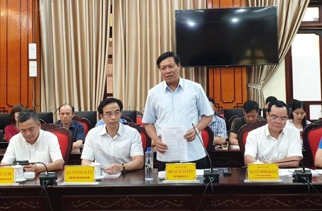 Thứ trưởng Bộ Y tế Đỗ Xuân Tuyên (Ảnh: Thảo Nguyên)