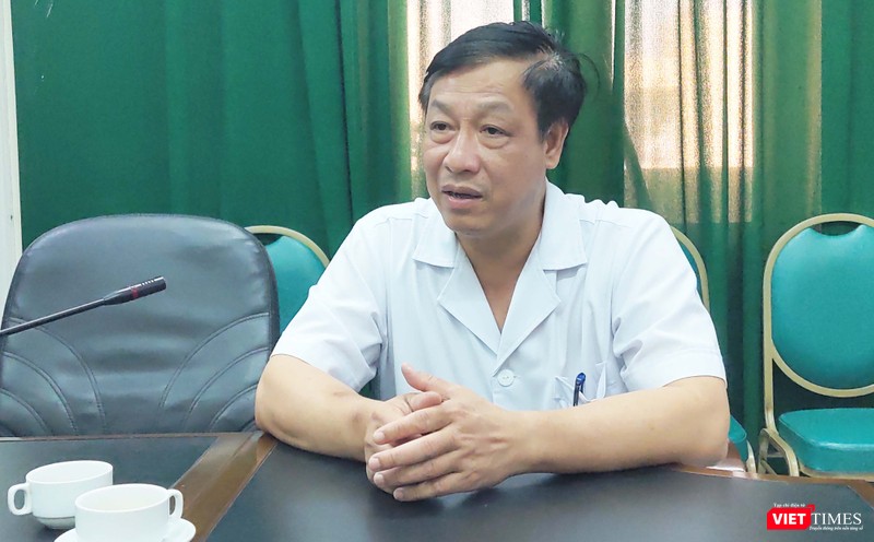 TS. Phạm Ngọc Thạch – Giám đốc Bệnh viện Bệnh Nhiệt đới Trung ương (Ảnh: Minh Thúy) 