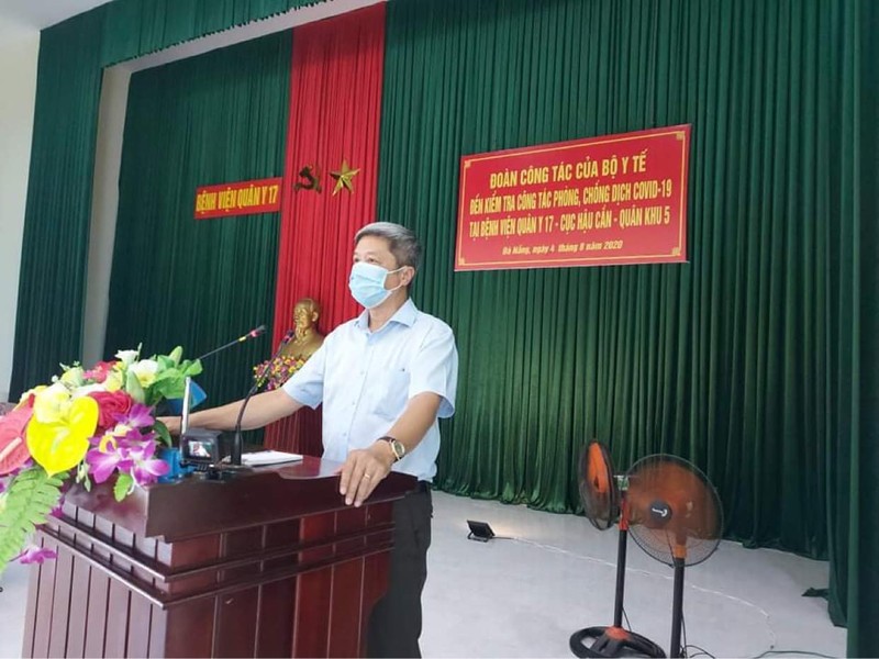 Thứ trưởng Bộ Y tế Nguyễn Trường Sơn (Ảnh: Anh Văn)