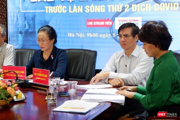 ThS. Phạm Đức Mục – Chủ tịch Hội Điều dưỡng Việt Nam (Ảnh: Minh Nhật)