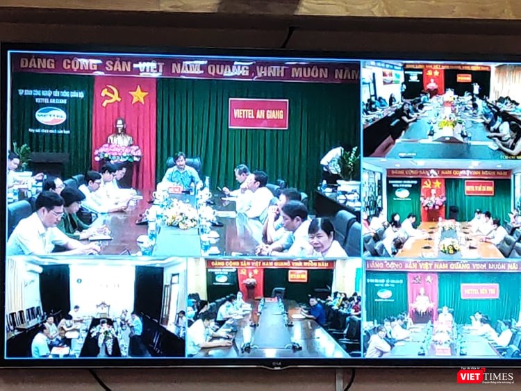 Các địa phương họp trực tuyến thảo luận biện pháp phòng, chống dịch bạch hầu và sốt xuất huyết (Ảnh: Minh Thúy)