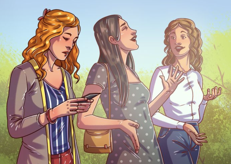 Không ít người bị phụ thuộc vào điện thoại (Ảnh: Brightside)