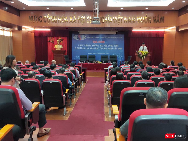 Tọa đàm thương mại hóa sản phẩm khoa học công nghệ (Ảnh: Minh Thúy)