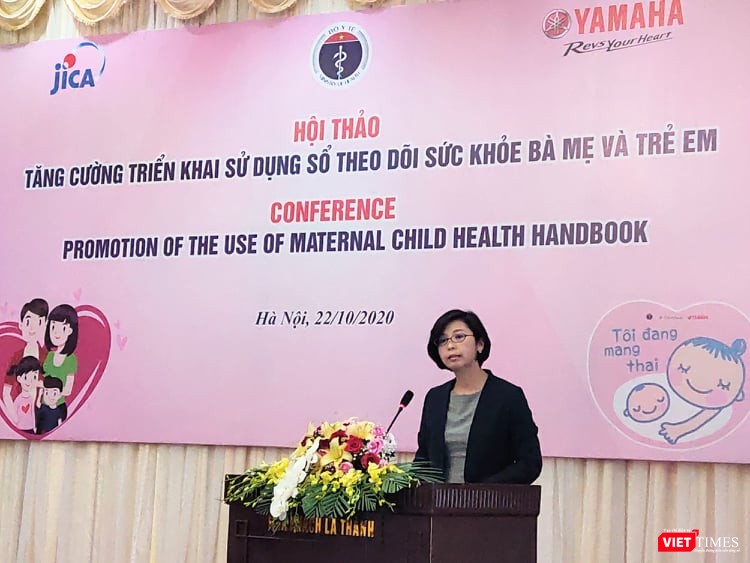 Bà Iwama Nozomi – Phó Trưởng Đại diện JICA tại Việt Nam (Ảnh: Minh Thuý)