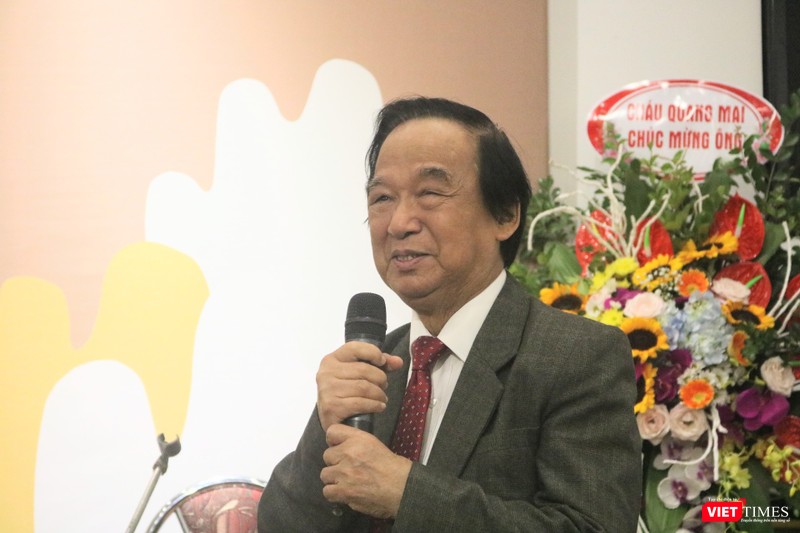 GS. Nguyễn Lân Dũng (Ảnh: Minh Thuý)