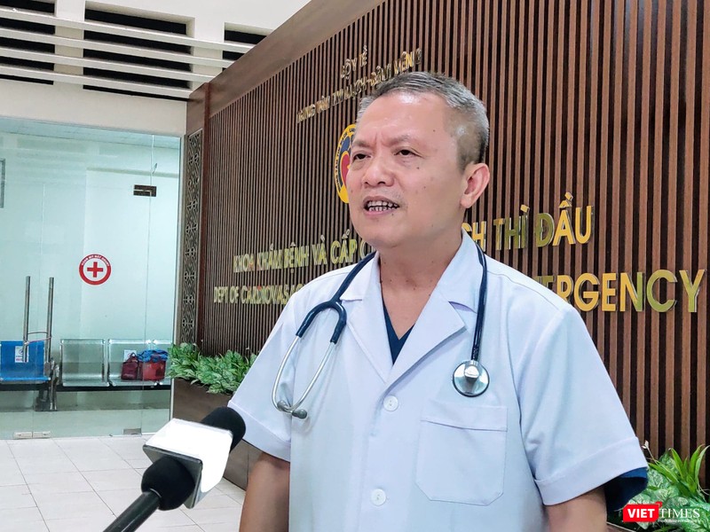 GS. TS. Lê Ngọc Thành – Giám đốc Bệnh viện E (Ảnh: Minh Thuý)