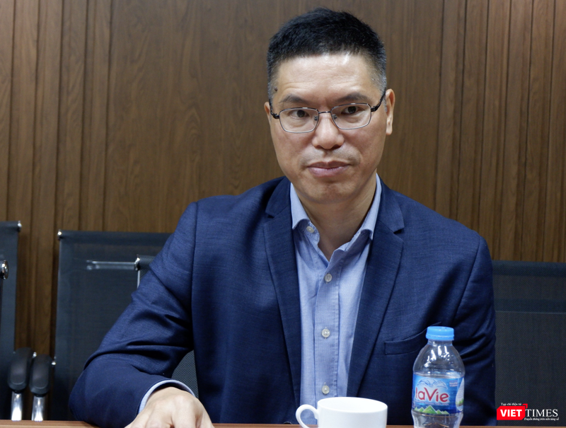 TS. Đỗ Tuấn Đạt – Chủ tịch Công ty TNHH một thành viên Vaccine và Sinh phẩm Số 1 (VABIOTECH) (Ảnh: Minh Thuý) 