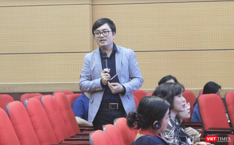 TS. BS. Vũ Quốc Đạt - giảng viên bộ môn Truyền nhiễm, Trường Đại học Y Hà Nội (Ảnh: Minh Thuý)