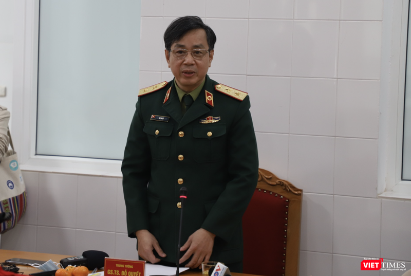 Trung tướng, GS. Đỗ Quyết – Giám đốc Học viện Quân Y (Ảnh: Minh Thuý) Trung tướng, GS. Đỗ Quyết – Giám đốc Học viện Quân Y (Ảnh: Minh Thuý)
