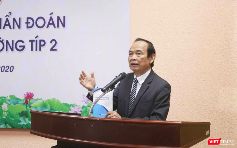 GS. TS. Trần Hữu Dàng – Chủ tịch Hội Nội tiết và Đái tháo đường Việt Nam (Ảnh: Minh Thuý)