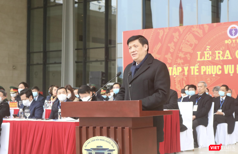 Bộ trưởng Bộ Y tế Nguyễn Thanh Long (Ảnh: Minh Thuý)