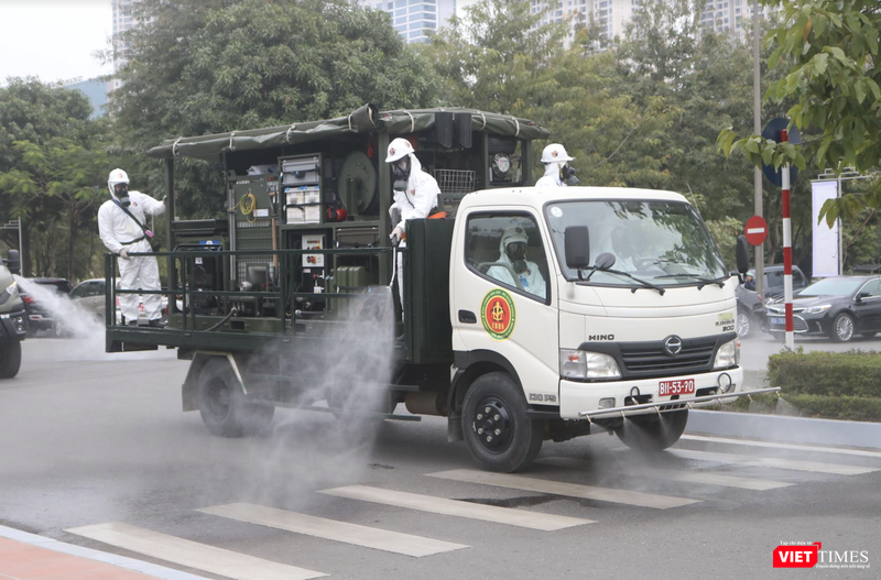 Binh chủng hóa học phun khử khuẩn Binh chủng hóa học phun khử khuẩn