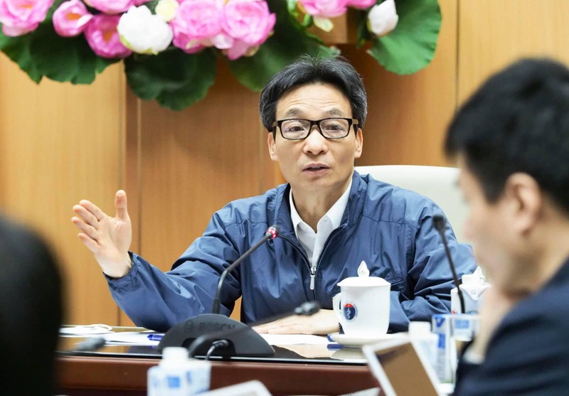 Phó Thủ tướng Vũ Đức Đam (Ảnh: Mạnh Cường)