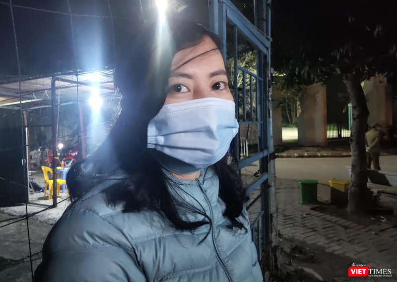 Chị Thu – phụ huynh bé Trương Anh Thư (Ảnh - Minh Thuý)