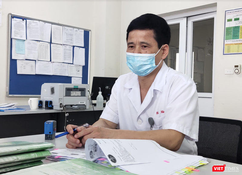 BS. Mai Đình Cửu – Phó Trưởng Khoa Viêm gan, Bệnh viện Bệnh Nhiệt đới Trung ương (Ảnh - Minh Thuý)