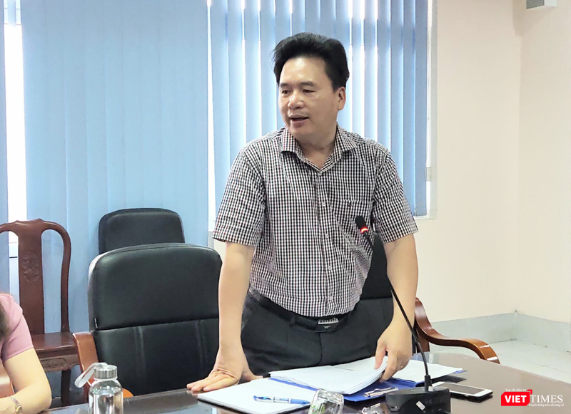 Ông Nguyễn Văn Thường – Giám đốc Bệnh viện Đa khoa Đức Giang (Ảnh - Minh Thuý)