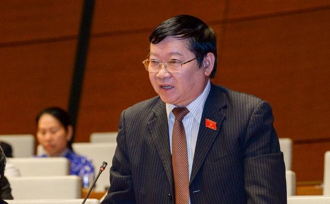 Ông Lê Như Tiến - nguyên Phó Chủ nhiệm Ủy ban Văn hóa, Giáo dục, Thanh niên, Thiếu niên và Nhi đồng của Quốc hội (Đại biểu Quốc hội khóa XII, XIII) (Ảnh - Việt Dũng)