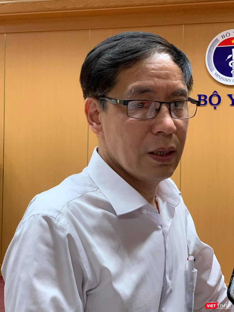 Ông Tấn cho hay: Thực hiện ý kiến chỉ đạo của Thủ tướng Chính phủ, Bộ Y tế đã và đang làm việc với cơ quan công an để đưa ra phương án (Ảnh - Thanh Hằng)