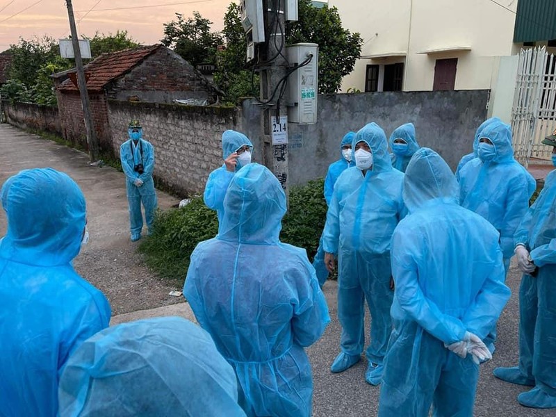 Đoàn kiểm tra công tác phòng dịch của Bộ Y tế (Ảnh - BYT)