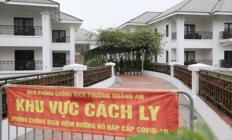 Khu vực cách ly ở khách sạn (Ảnh - Trung Nguyên) Khu vực cách ly ở khách sạn (Ảnh - Trung Nguyên)