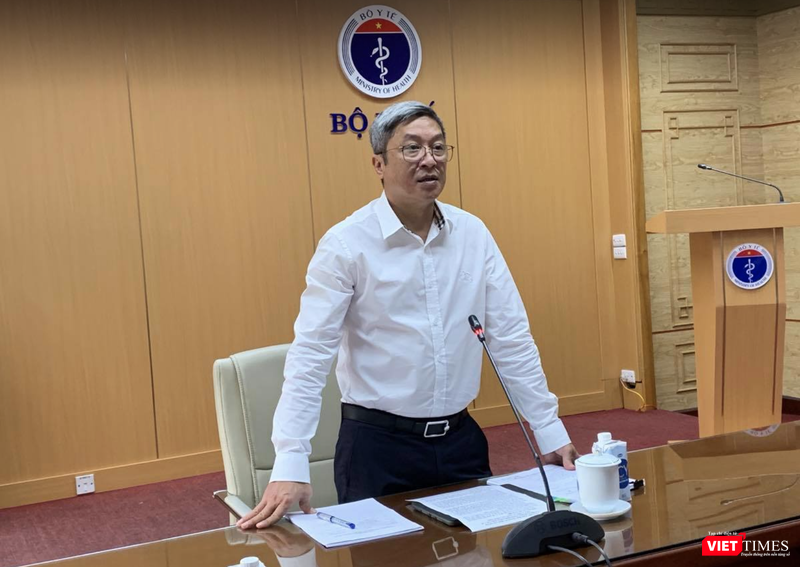 Thứ trưởng Bộ Y tế Nguyễn Trường Sơn (Ảnh - Thanh Hằng) 