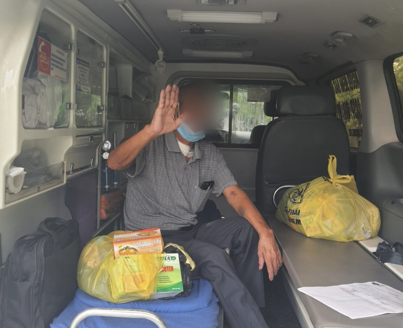 Sau nhiều ngày chiến đấu với tử thần, bệnh nhân Đ. đã khoẻ mạnh (Ảnh - Đặng Thanh)