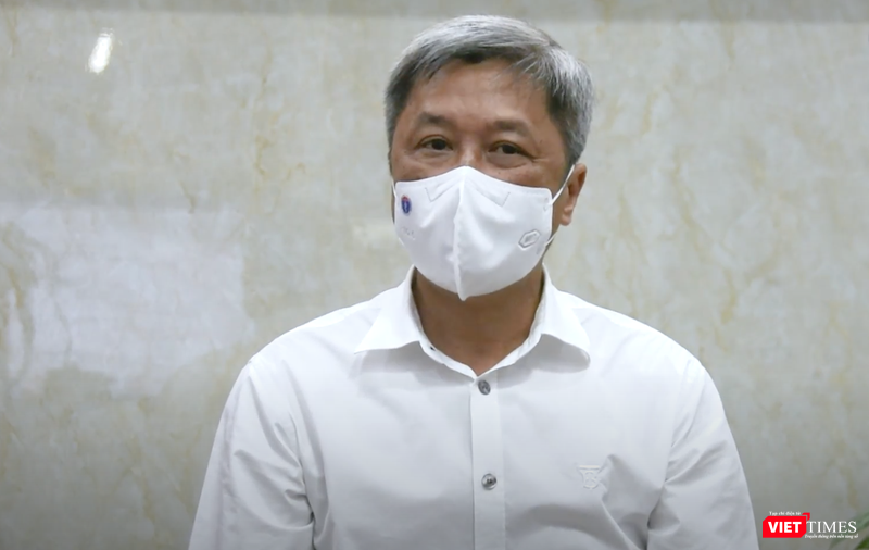 Thứ trưởng Bộ Y tế Nguyễn Trường Sơn (Ảnh - VT cắt từ video)