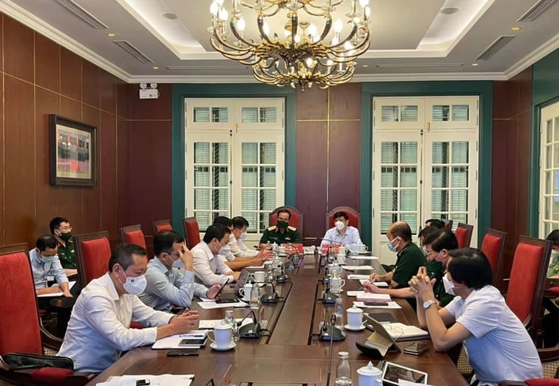 Toàn cảnh cuộc họp (Ảnh - BYT)