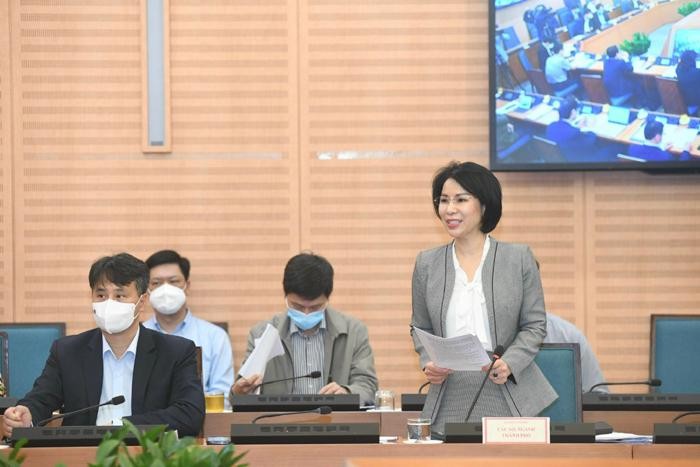 Bà Trần Thị Nhị Hà - Giám đốc Sở Y tế Hà Nội (Ảnh - Trọng Toàn) Bà Trần Thị Nhị Hà - Giám đốc Sở Y tế Hà Nội (Ảnh - Trọng Toàn)