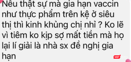 Nỗi niềm của phụ huynh sau khi nghe tin 2 lô vaccine gia hạn (Ảnh - MT) Nỗi niềm của phụ huynh sau khi nghe tin 2 lô vaccine gia hạn (Ảnh - MT)
