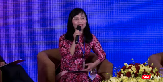 GS.TS. Trần Thị Vân Hoa – Phó Hiệu trưởng Trường Đại học Kinh tế Quốc Dân (Ảnh - Minh Thuý) GS.TS. Trần Thị Vân Hoa – Phó Hiệu trưởng Trường Đại học Kinh tế Quốc Dân (Ảnh - Minh Thuý)