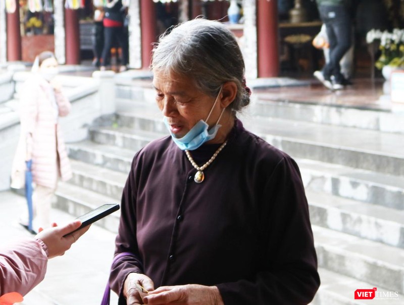 Bà N.T.K. (Ảnh - Hiếu Nguyễn)