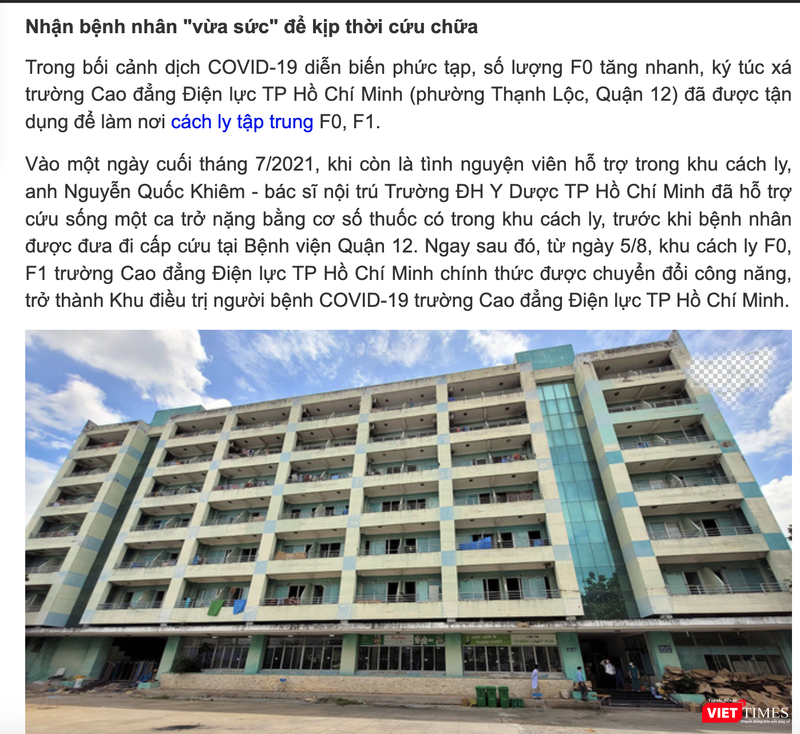 Bài viết giới thiệu về ông Nguyễn Quốc Khiêm được báo chí đăng tải (Ảnh - VT)