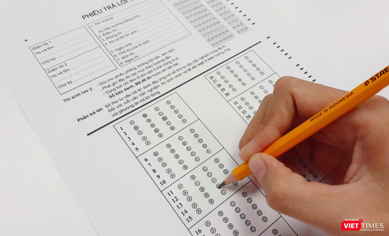 Điền đúng thông tin cá nhân, mã đề thi, tô đậm đáp án… là một trong những lưu ý khi làm bài thi trắc nghiệm