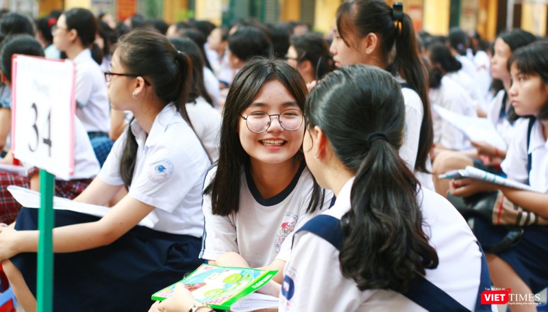 Thí sinh dự thi tuyển sinh vào lớp 10 tại TP.HCM