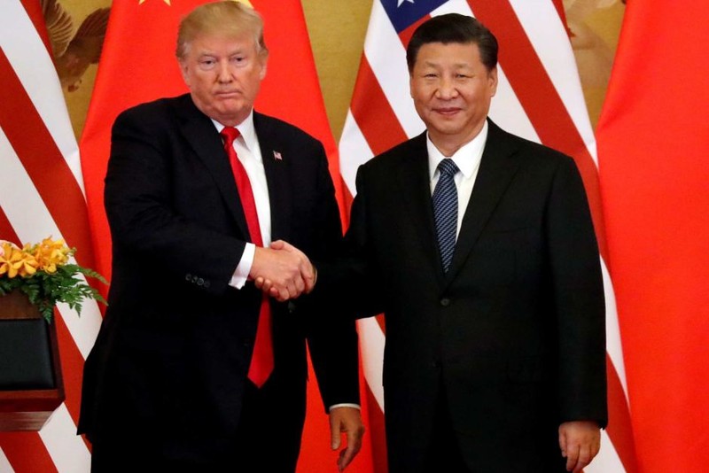Tổng thống Mỹ Donald Trump và Chủ tịch Trung Quốc Tập Cận Bình. Tổng thống Mỹ Donald Trump và Chủ tịch Trung Quốc Tập Cận Bình.