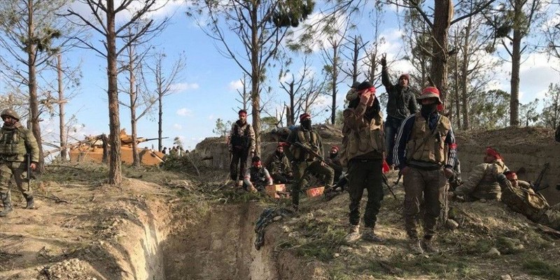 Nhóm dân quân do Thổ Nhĩ Kỳ hậu thuẫn tại bắc Syria.