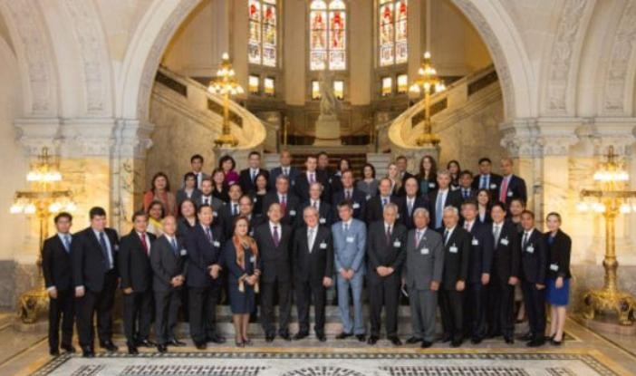 Tòa trọng tài thường trực Liên hợp quốc ở The Hague, Hà Lan sắp đưa ra phán quyết về vụ Philippines kiện Trung Quốc về vấn đề Biển Đông. Nguồn ảnh: BBC Anh.