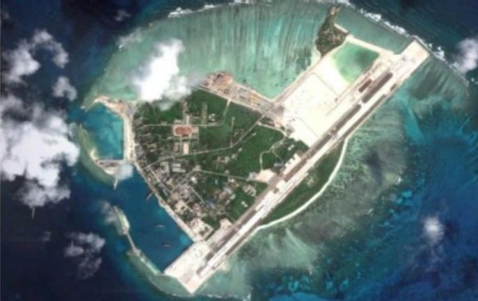 Trung Quốc ra sức tiến hành bành trướng lãnh thổ, bành trướng quân sự ở Biển Đông. Nguồn ảnh: BBC Anh.