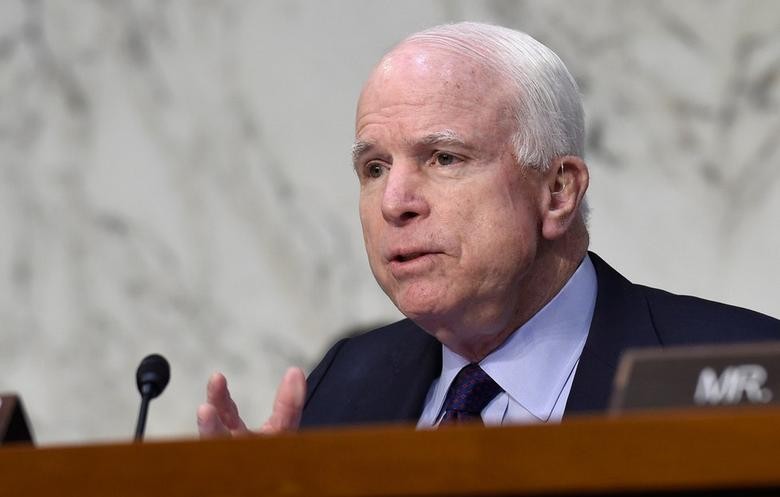 Thượng nghị sĩ Mỹ John McCain. Nguồn ảnh: Hãng tin AP..