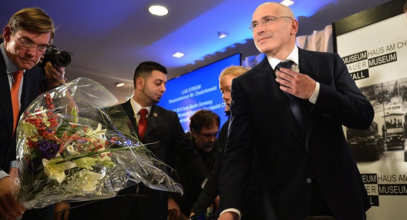 Doanh nhân Nga Khodorkovsky.